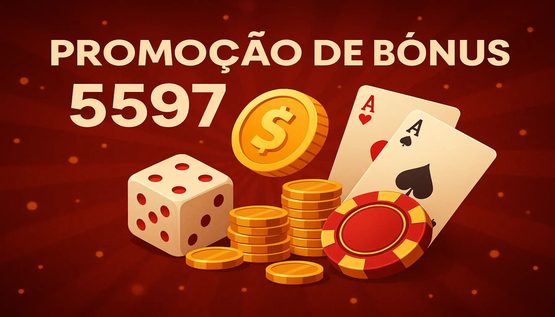 O bônus promocional 5597 é uma ótima maneira de começar sua aventura